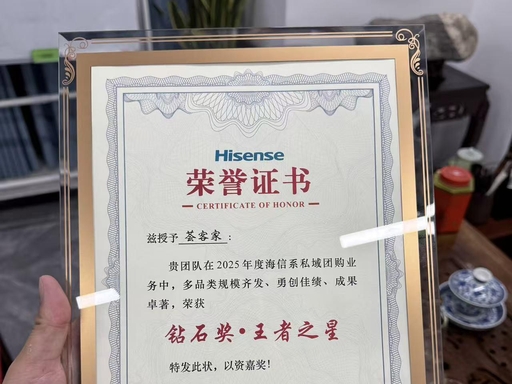 海信钻石王者之星奖